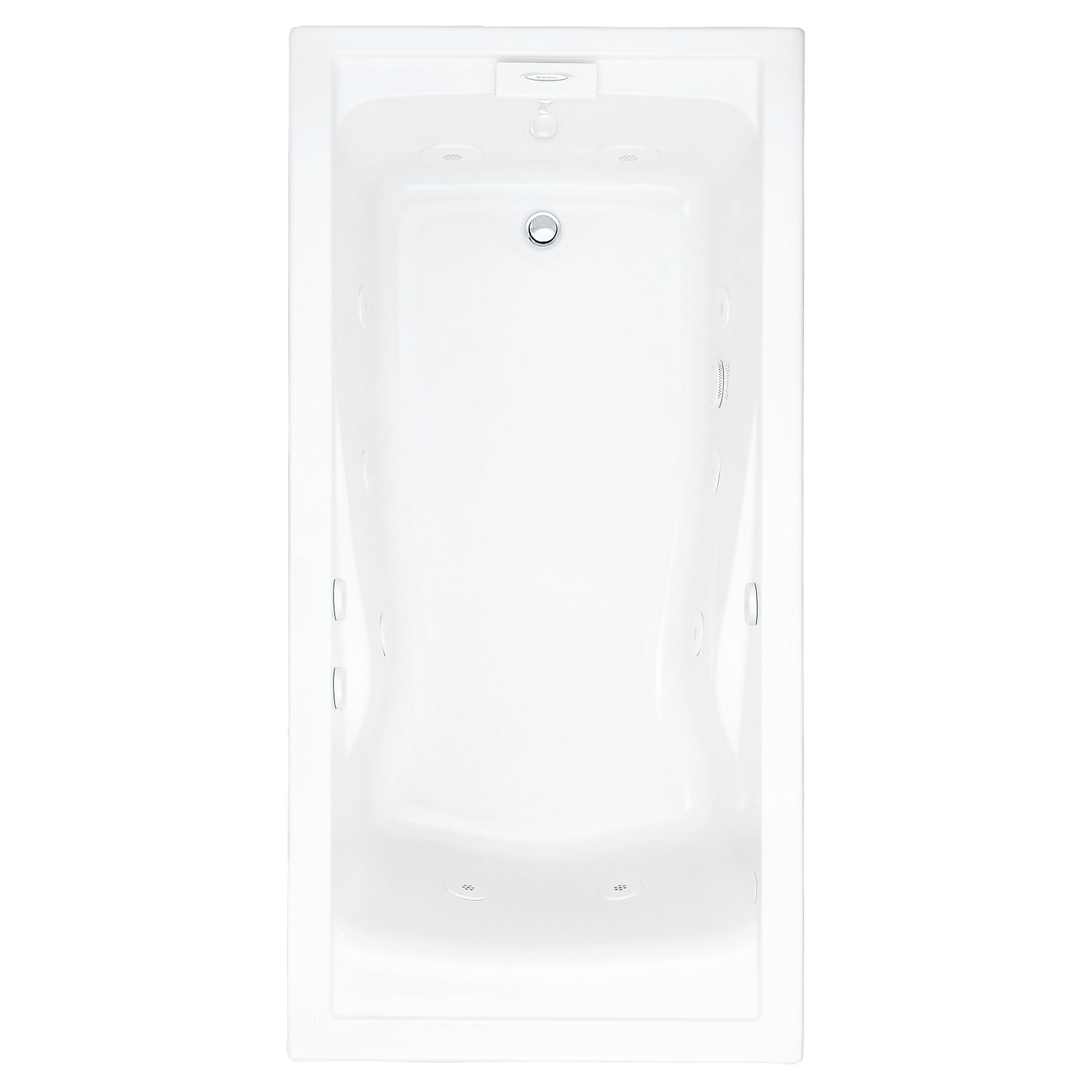 Evolution® 72 x 36-Inch Deep Soak® Drop-In Bathtub With EverClean® Hydromassage System