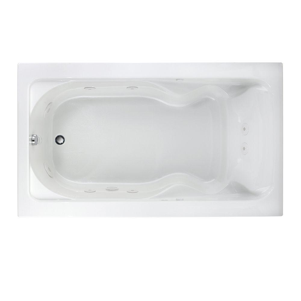 Cadet® 72 x 42-Inch Drop-In Bathtub With EverClean® Hydromassage System