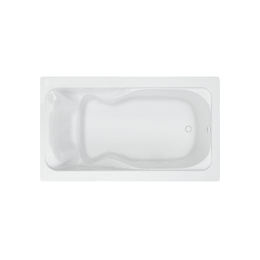 Freedom Acrylic 72 x 42 Drop-In Bahtub In White