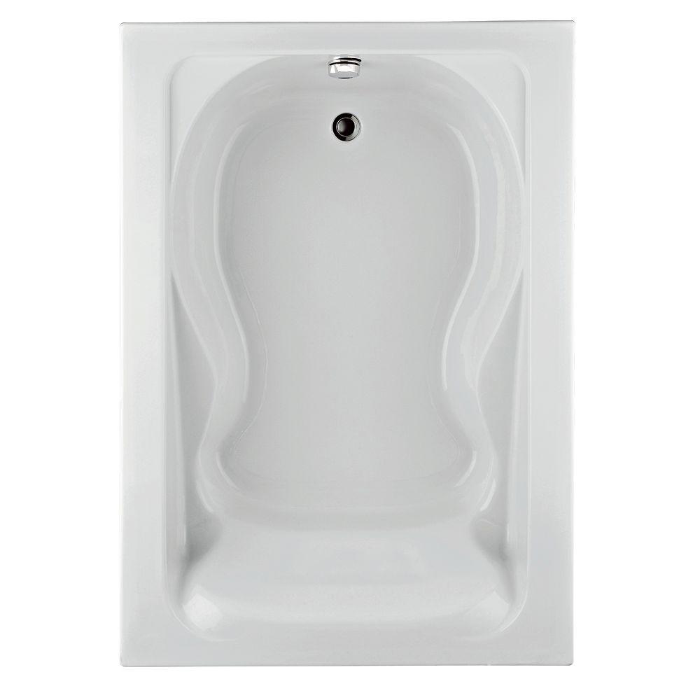 Freedom Acrylic 72 x 42 Drop-In Bahtub In White