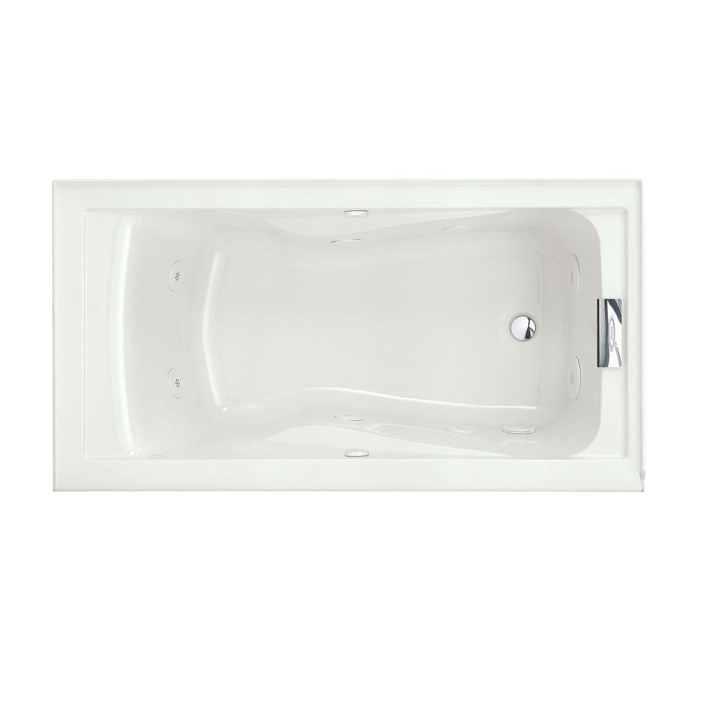 Evolution® 60 x 32-Inch Deep Soak® Drop-In Bathtub With EverClean® Hydromassage System