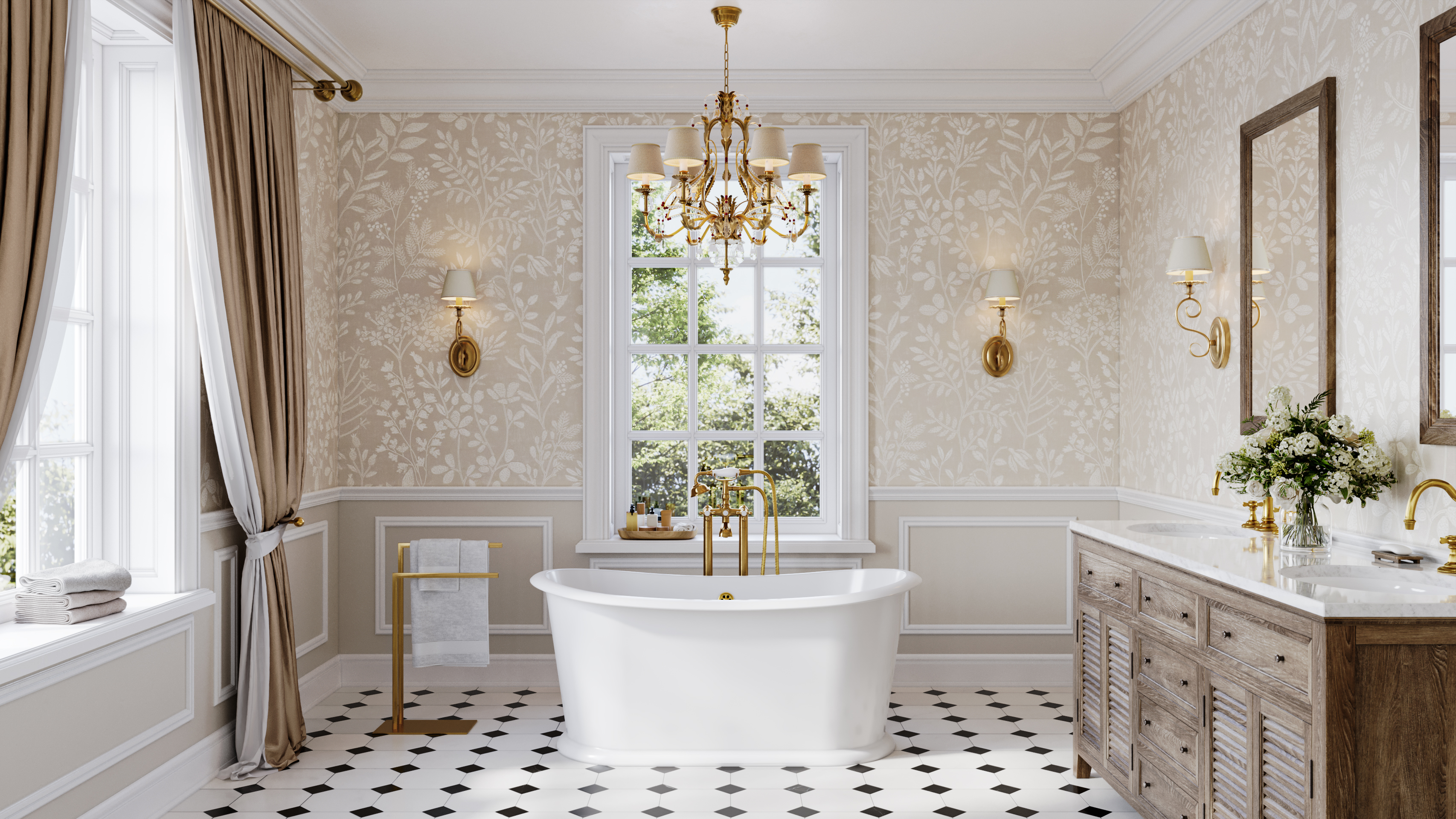 Rio Cast Iron Double Ended Skirted Tub - No Faucet Drillings