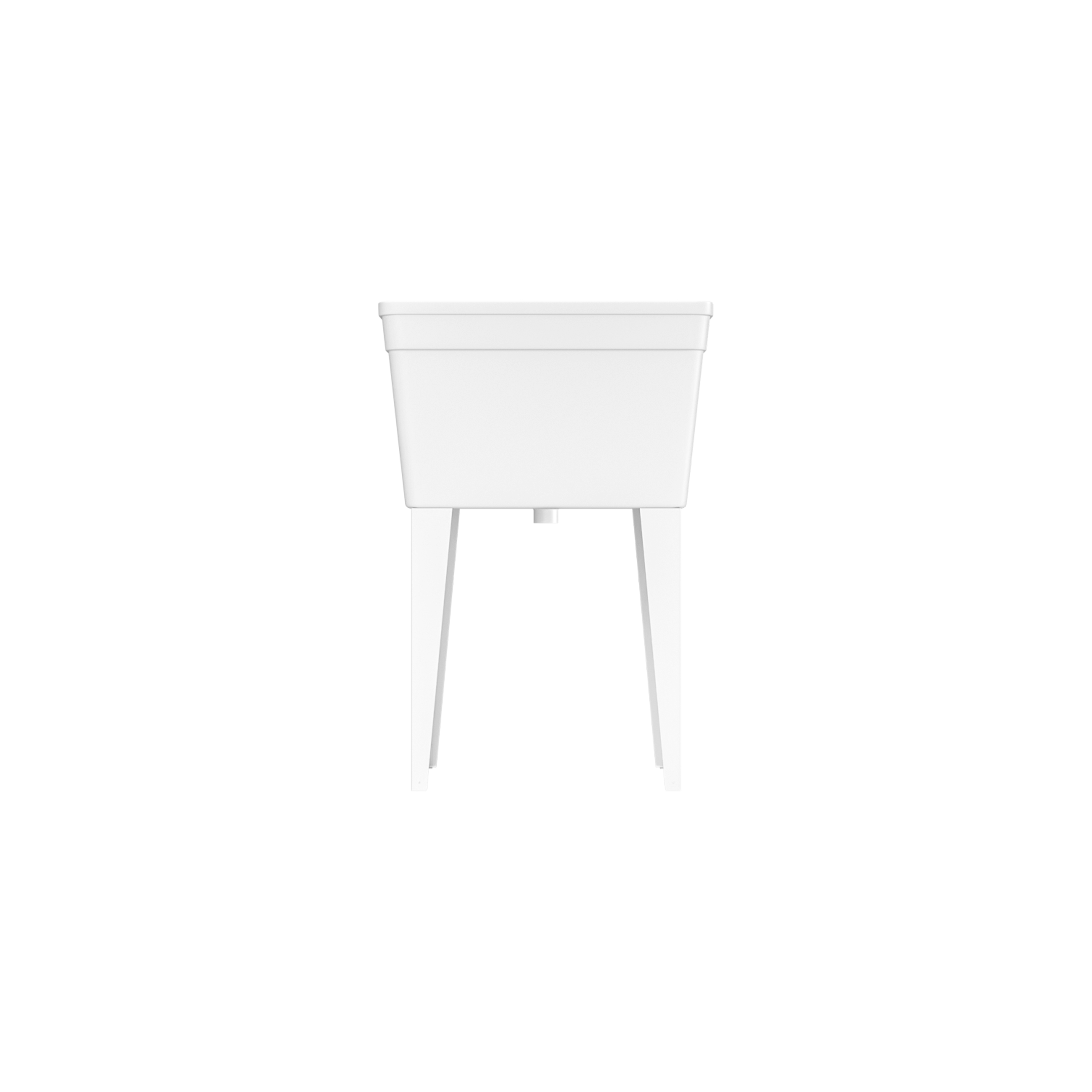 MF-FMS 22 x 23 Veritek Floor Mount Single Bowl Laundry Tub in