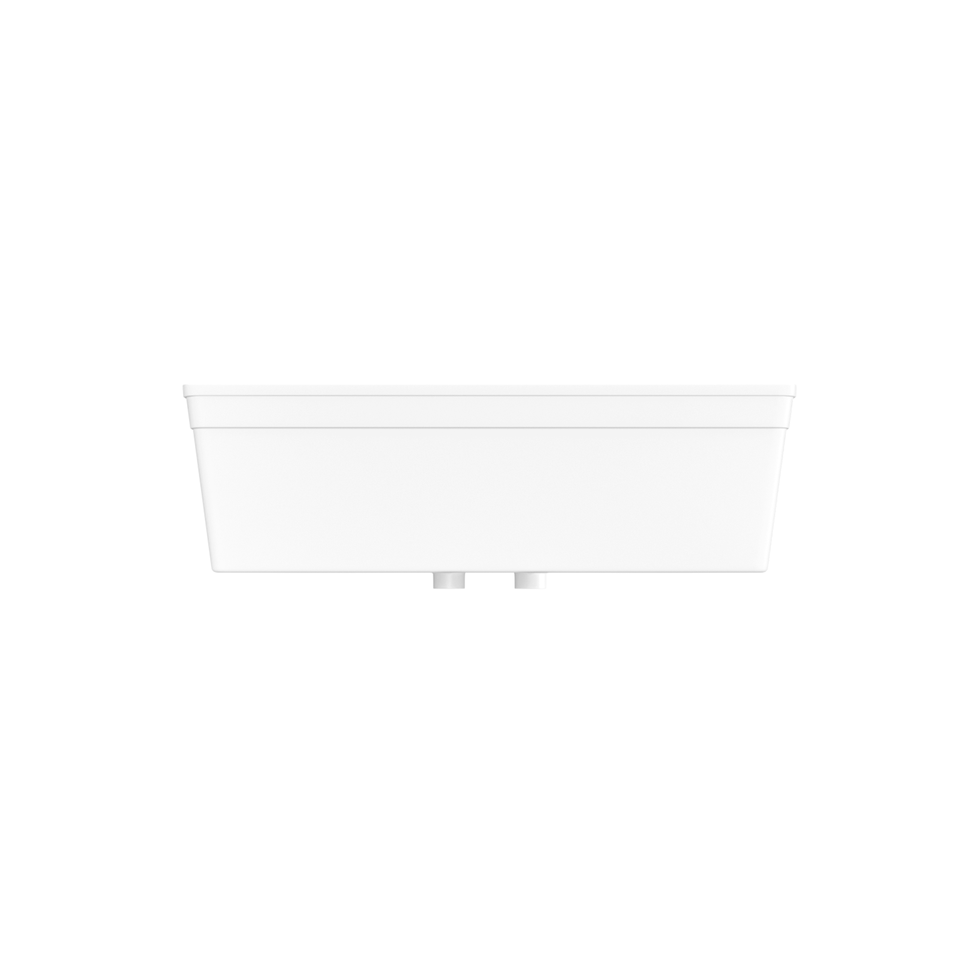 MF2-WMS 21 x 45 Veritek Wall Mount Double Bowl Laundry Tub in