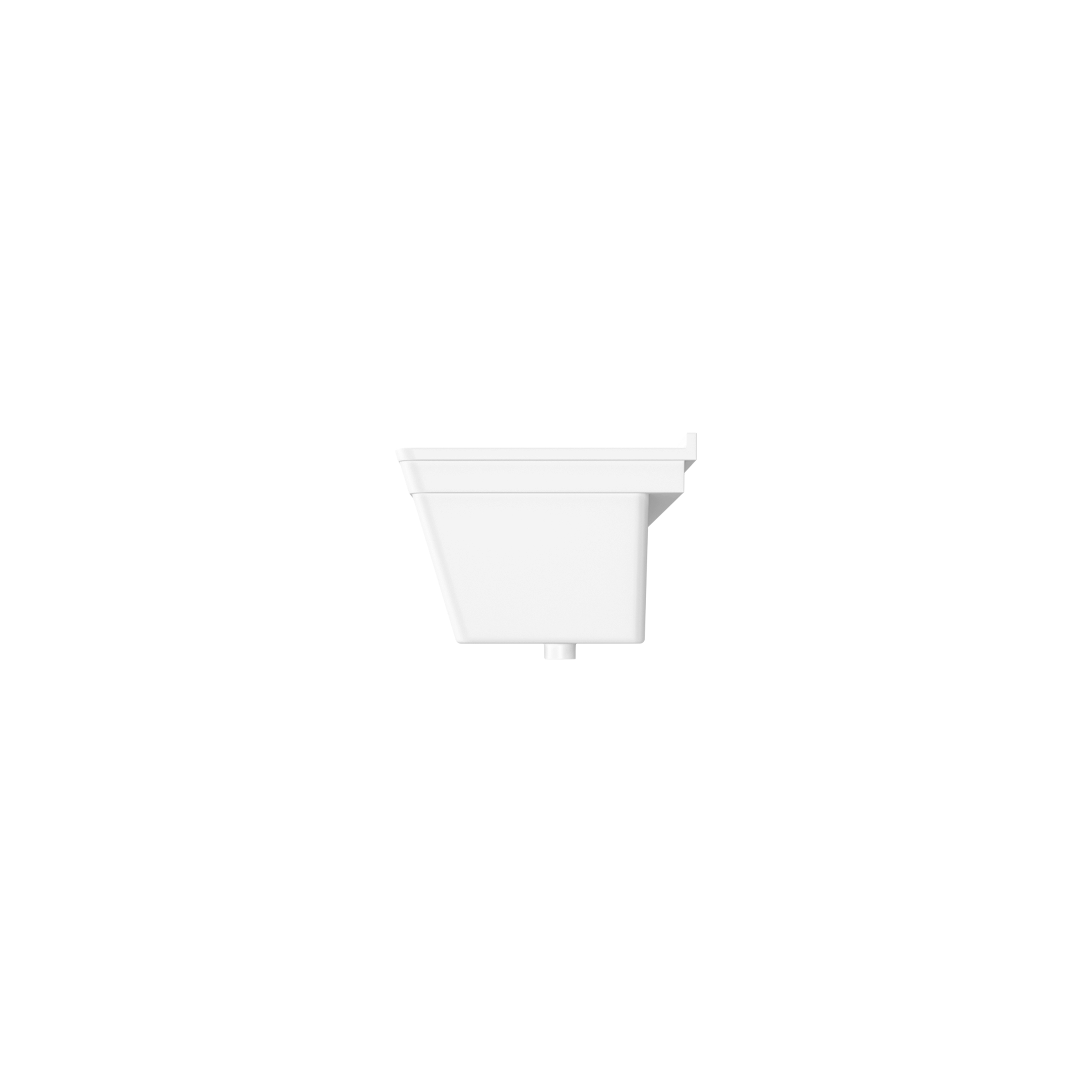 MF2-WMS 21 x 45 Veritek Wall Mount Double Bowl Laundry Tub in