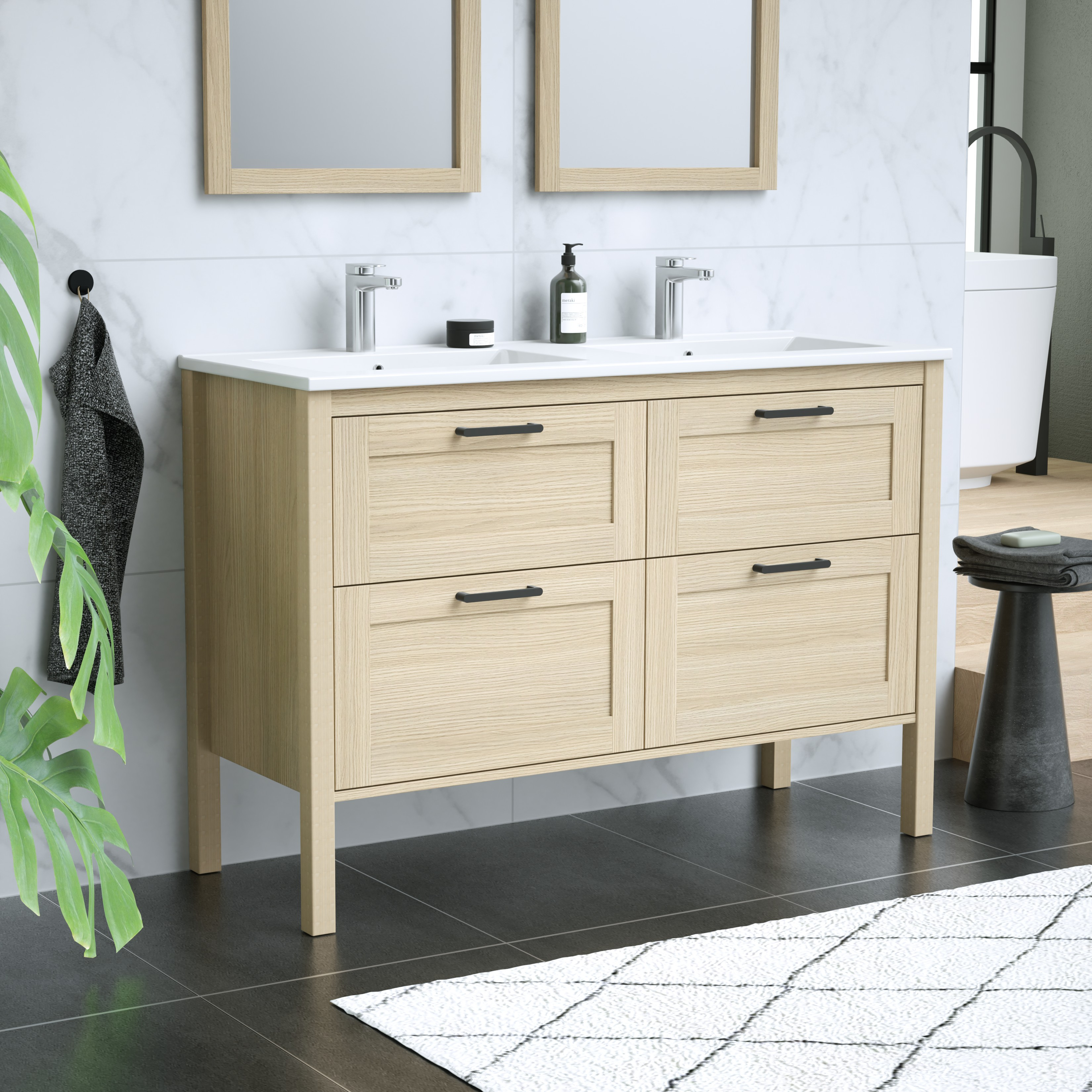 MAAX-OPALINE-VANITY-48-OAK-BLK-DECO1-SIDE2