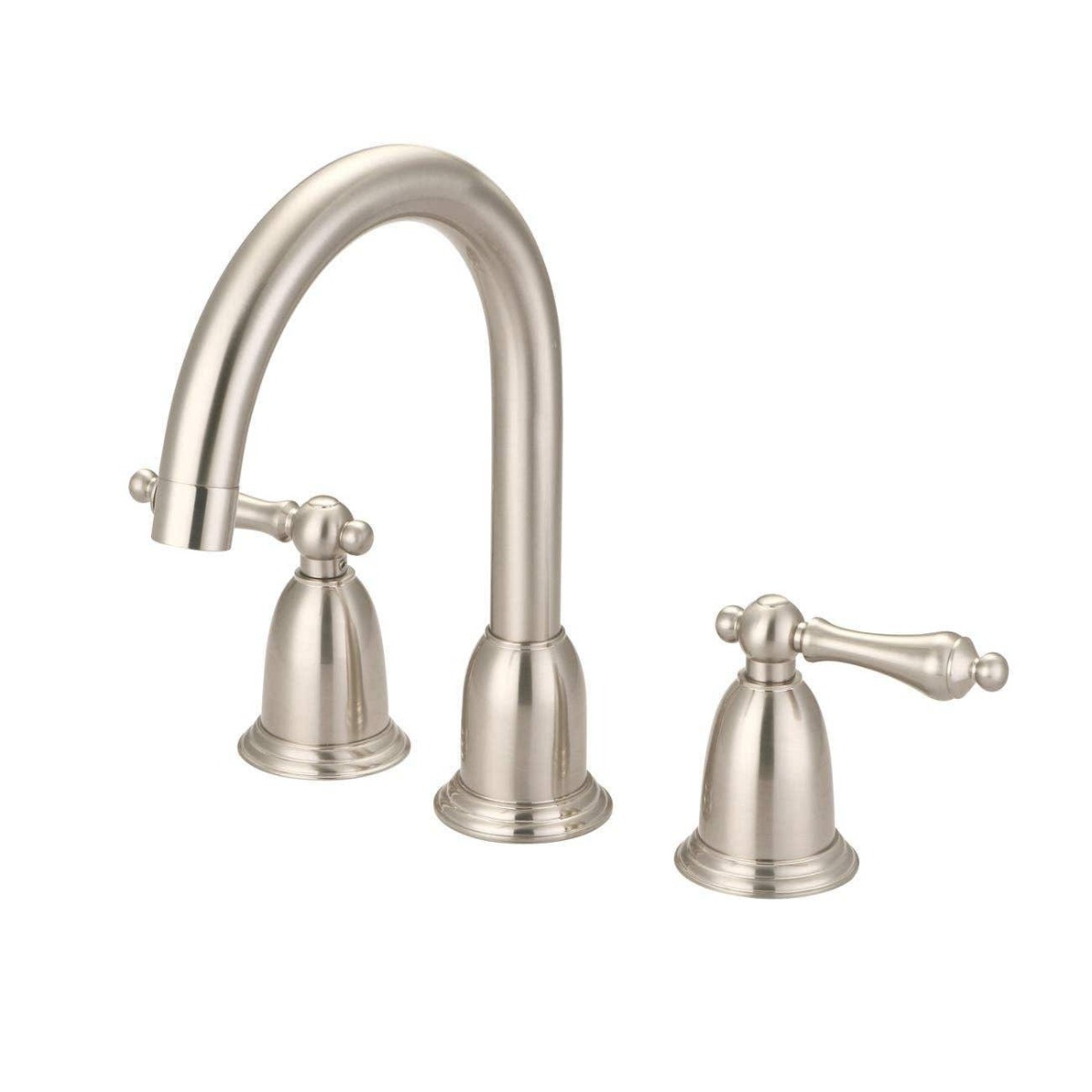 Widepread Bathroom Sink Faucet - Metal Lever Handles