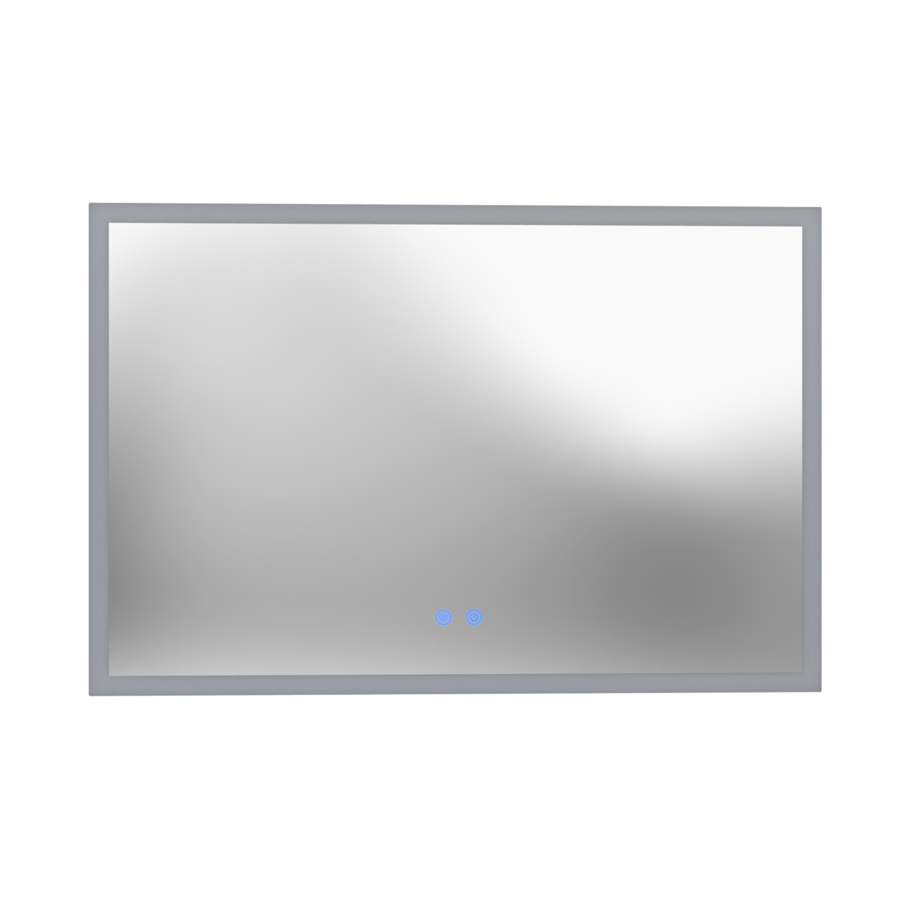 Orionis 36 by 24 Inch Rectangle Lighted Mirror with Anti-Fog