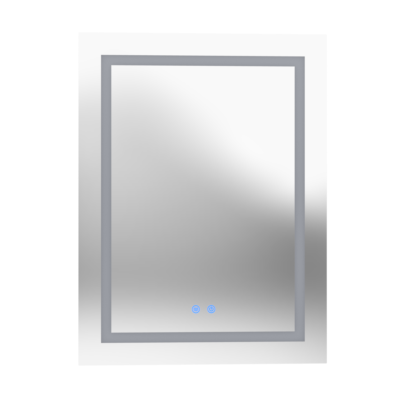 Orionis 24 by 32 Inch Rectangle Lighted Mirror with Anti-Fog