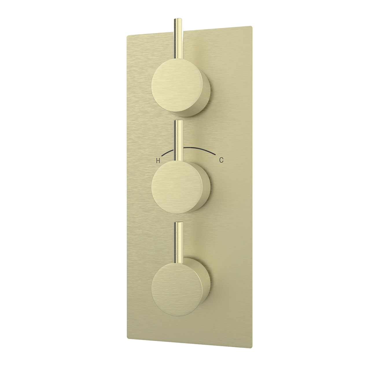 Thermostatic Valve -3F- 3 Round Handles