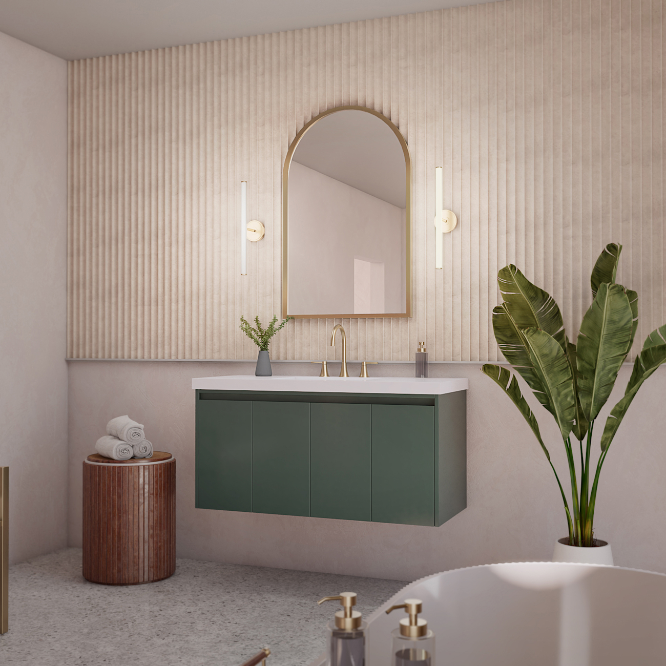 Dravon 48 Inch Floating Vanity