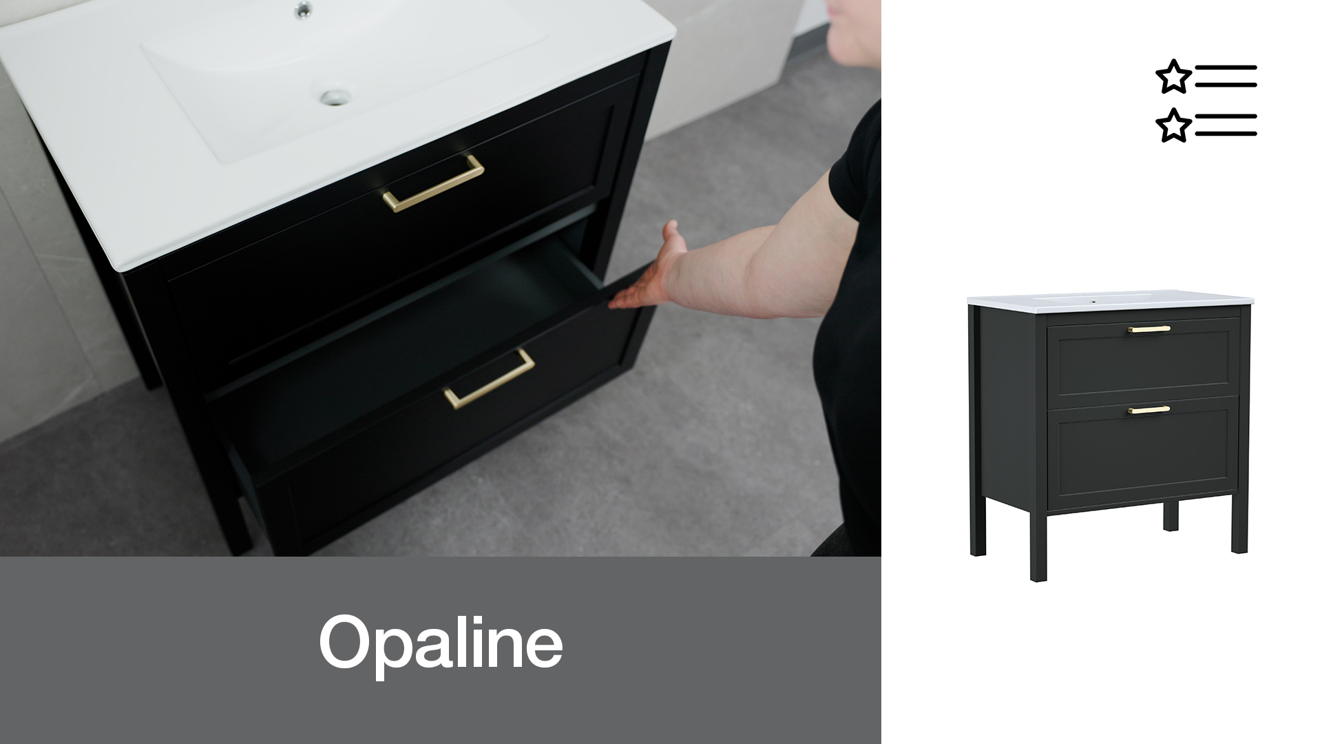 Opaline Freestanding Vanity by MAAX ─ Presentation Video