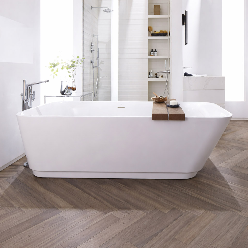 Modulus 72 in. x 32 in. Freestanding Bathtub