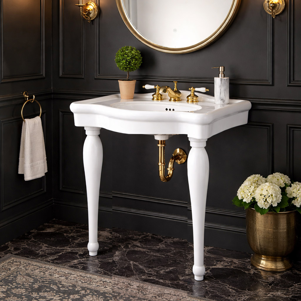 30 Inch Console Bathroom Sink 30 Inch Console Bathroom Sink