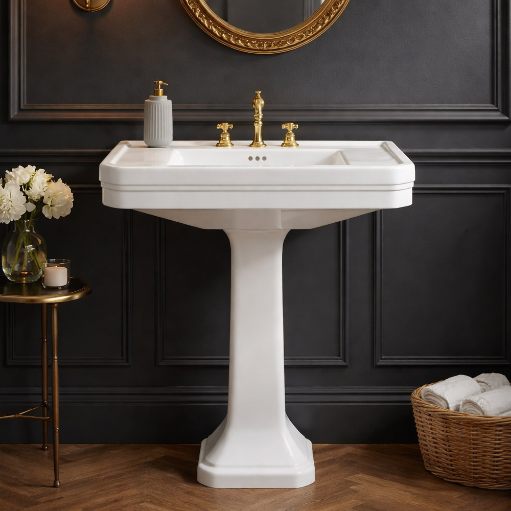 32 Inch Pedestal Sink