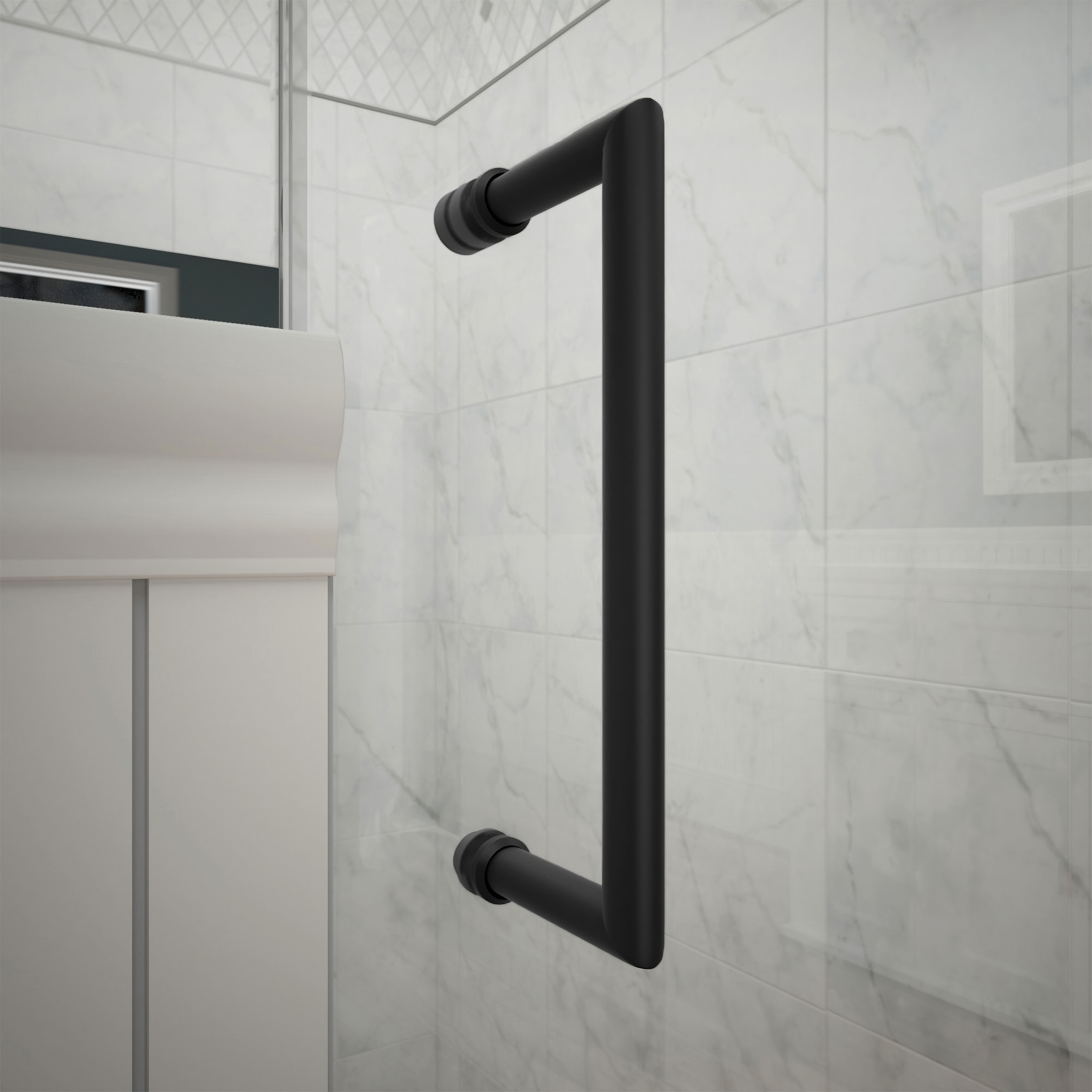 DreamLine Unidoor 33 - 34 inch W x 72 inch H Frameless Hinged