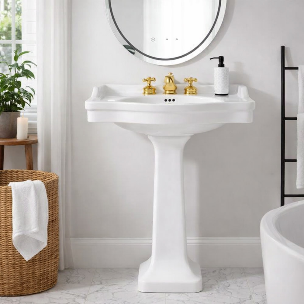 30 Inch Bathroom Pedestal Sink