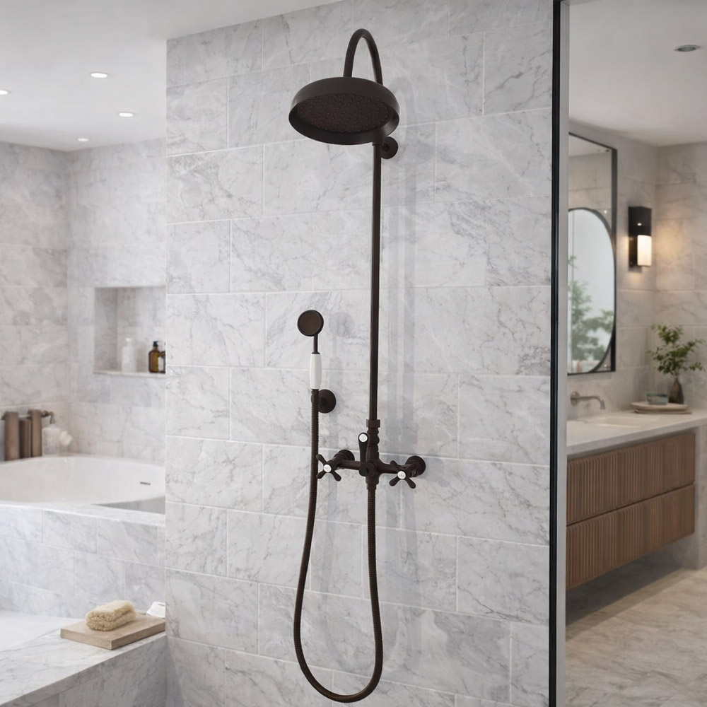 Wall Mount Exposed Shower