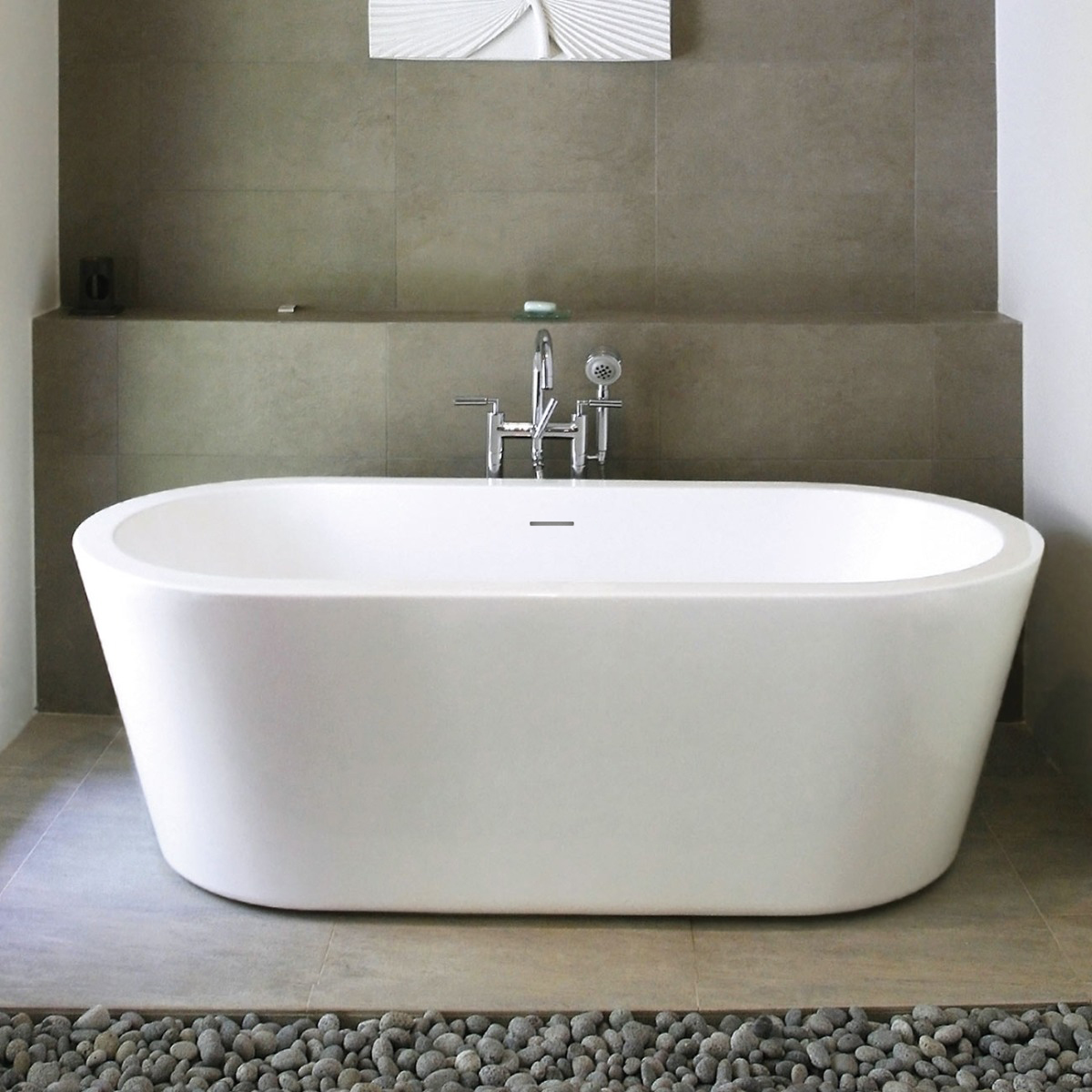 TURKANA II Acrylic Contemporary Double Ended Tub
