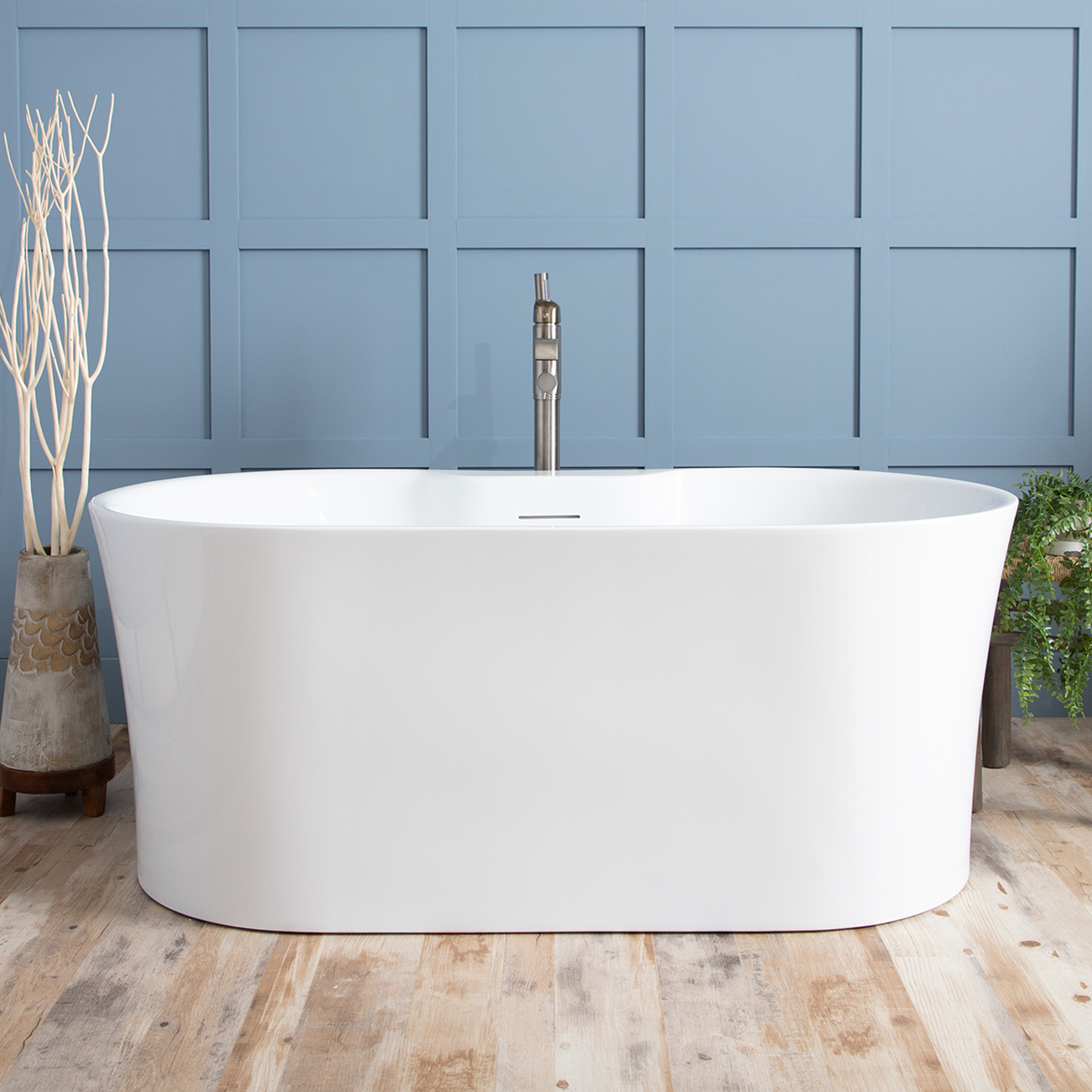 Dustin Acrylic Double Ended Freestanding Tub