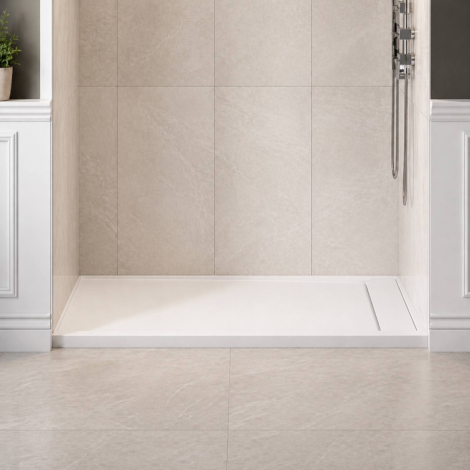 Single Threshold Shower Base