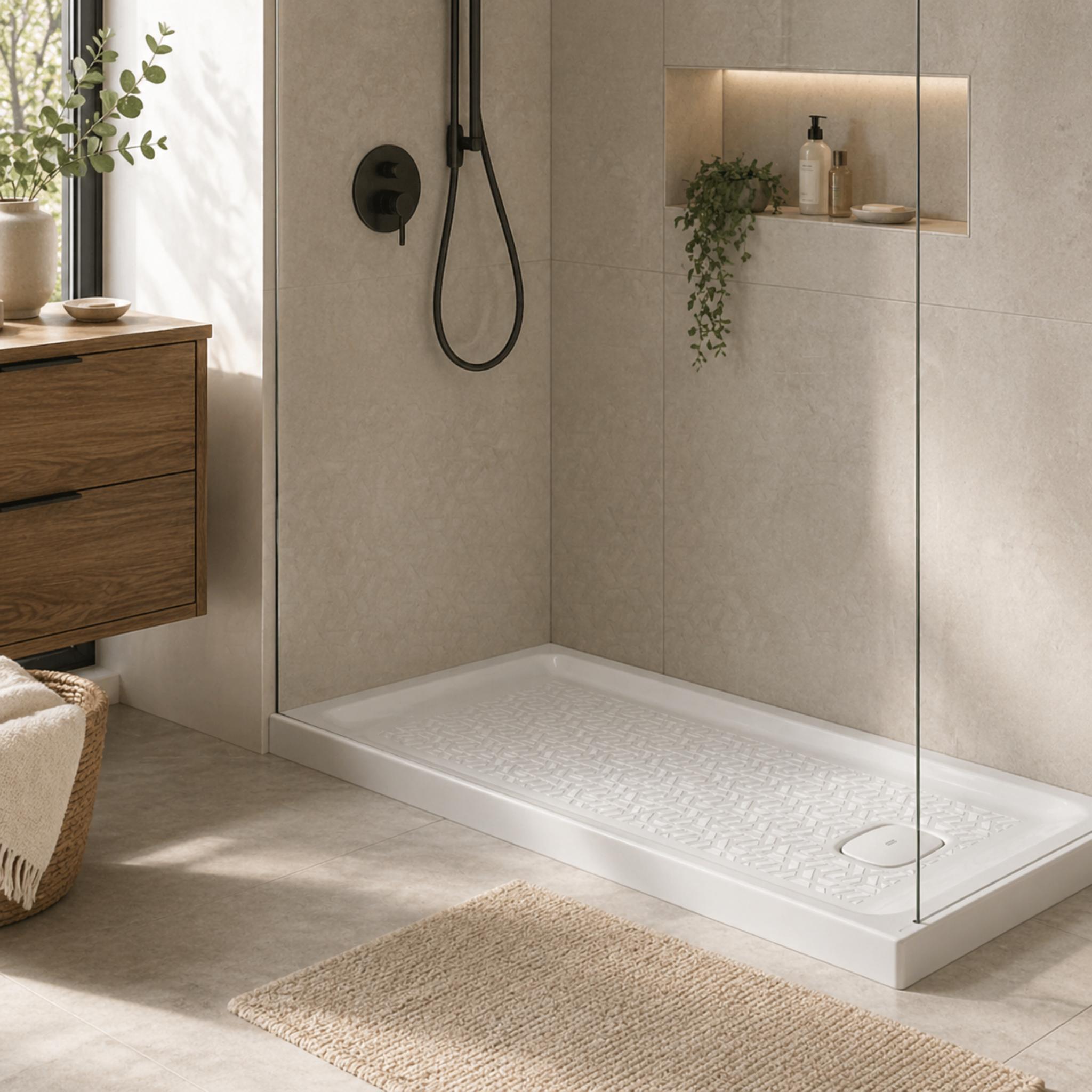 60 x 32-Inch Single Threshold Shower Base