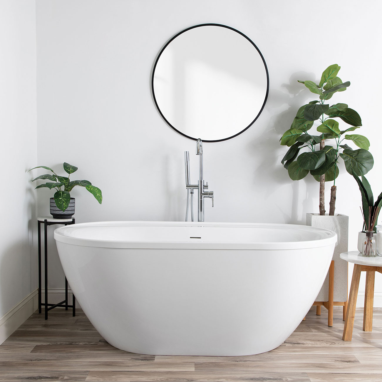 Jackson Acrylic Double Ended Freestanding Tub