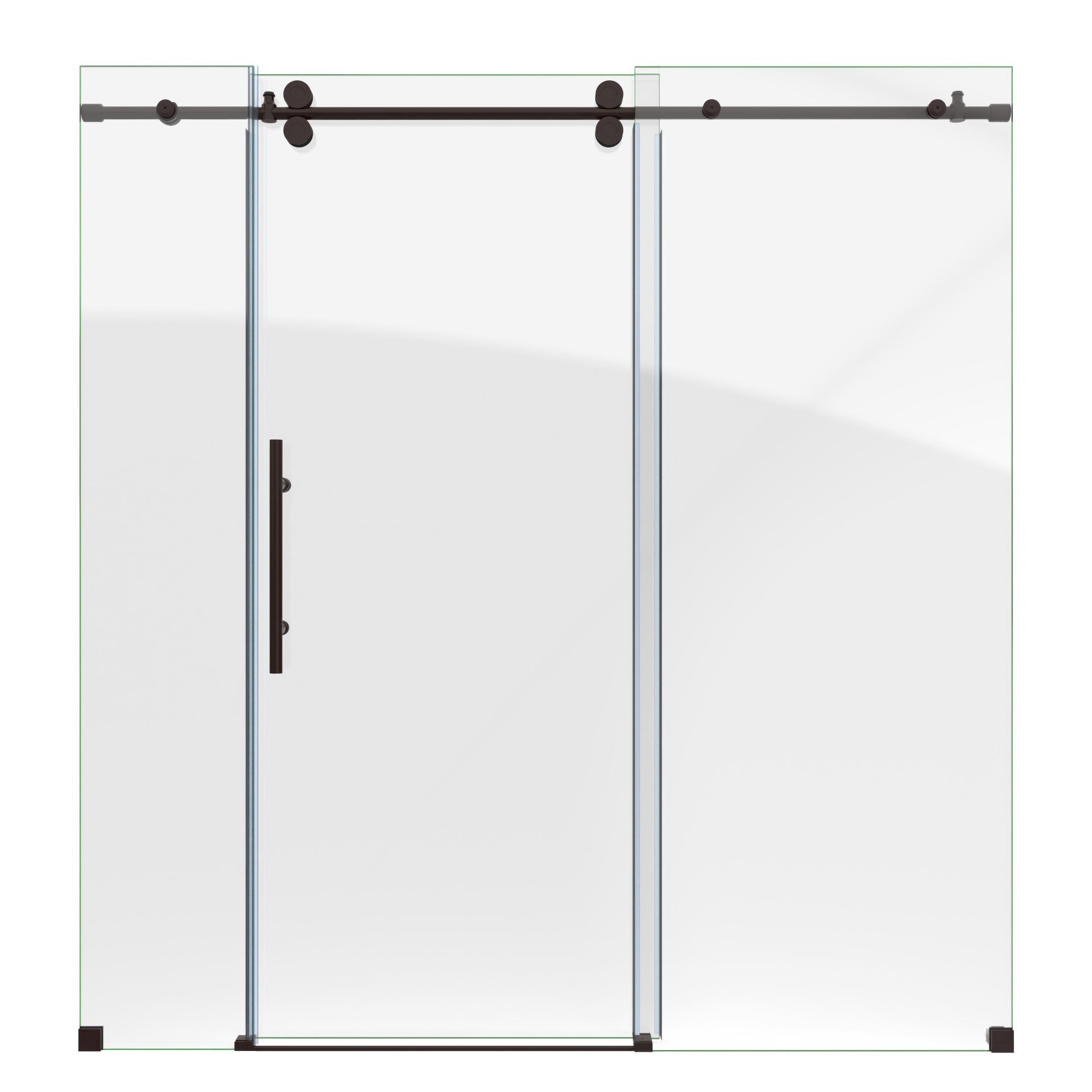 DreamLine Enigma-XO 68-72 inch W x 76 inch H Frameless Sliding