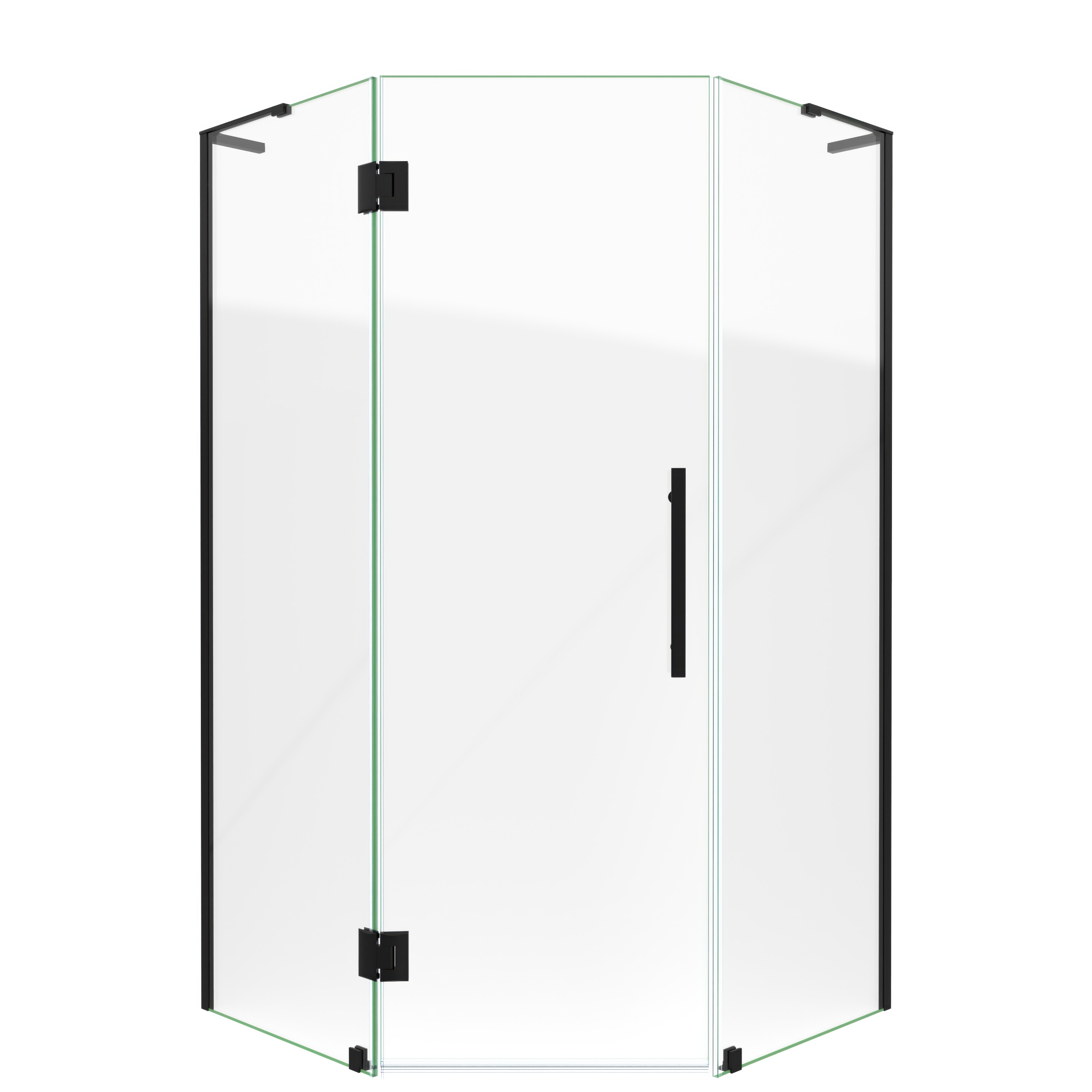DreamLine Prism Plus 40 inch x 40 inch x 72 inch Frameless Neo