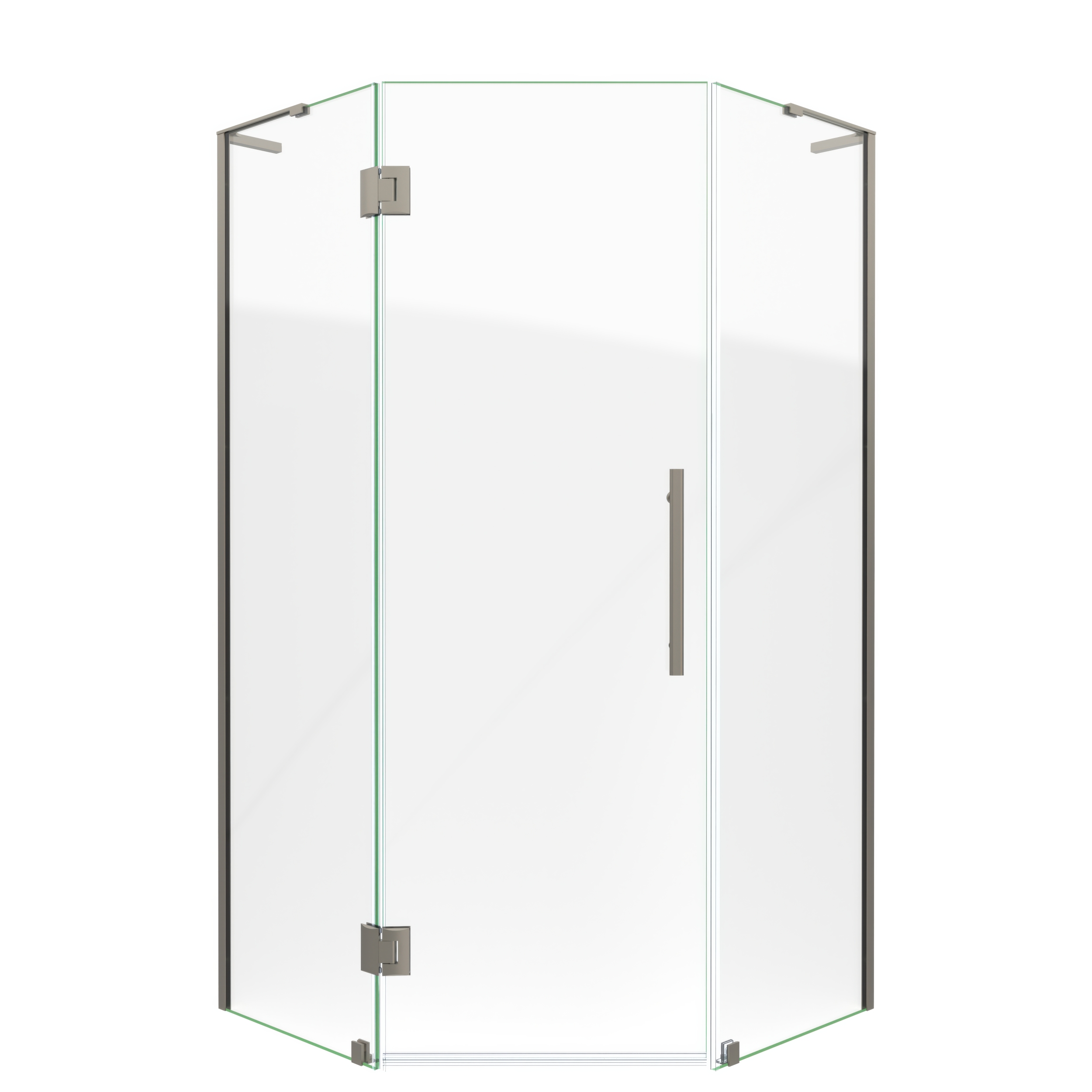 DreamLine Prism Plus 38 inch x 38 inch x 72 inch Frameless Neo