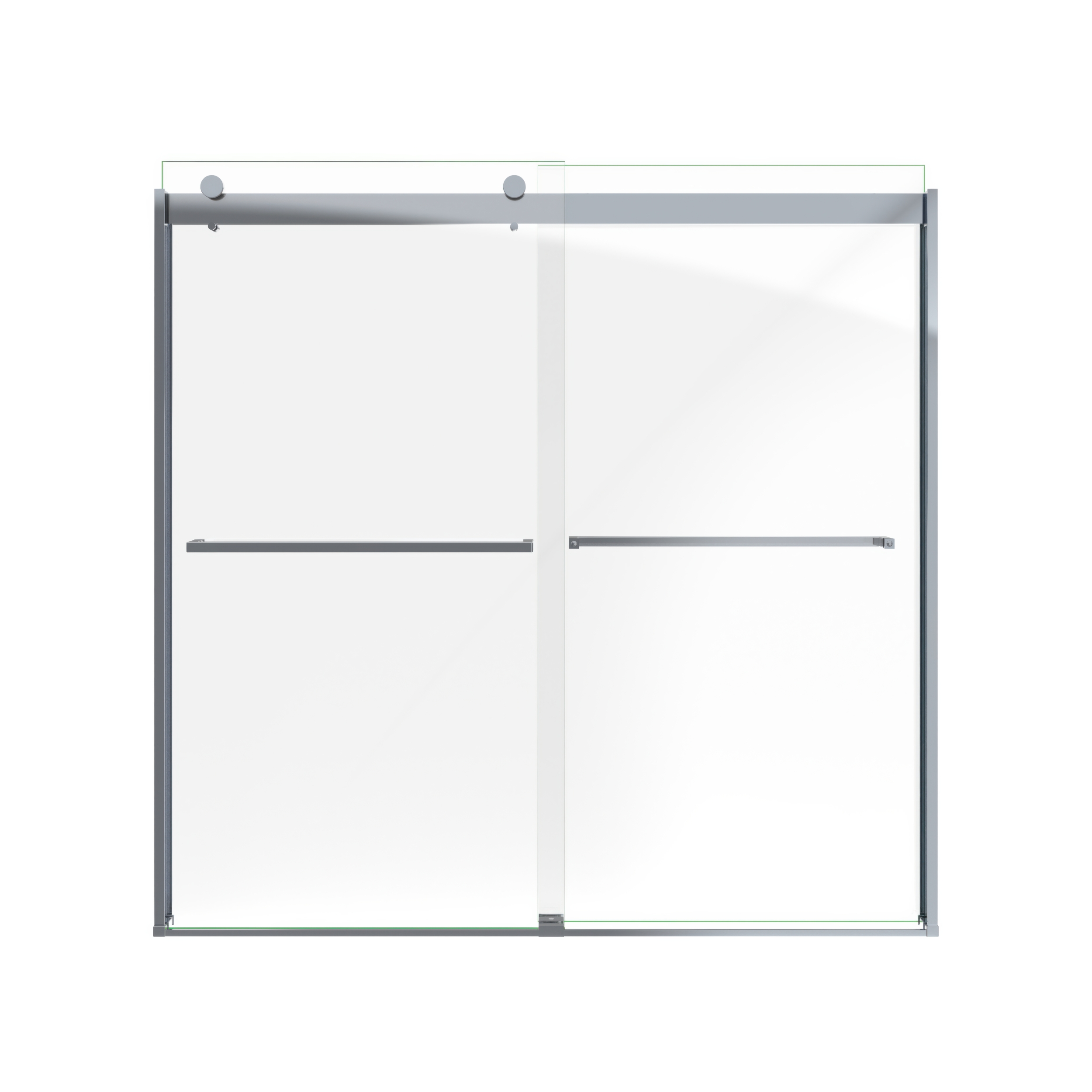DreamLine Sapphire 56 - 60 inch W x 60 inch H Semi-Frameless