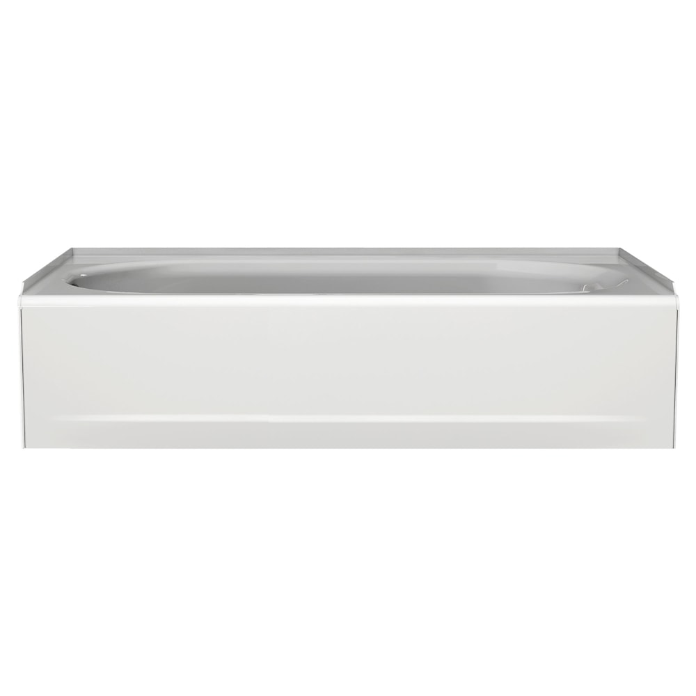 Princeton® Americast® 60 x 30-Inch Integral Apron Bathtub Left-Hand Outlet With Integral Drain