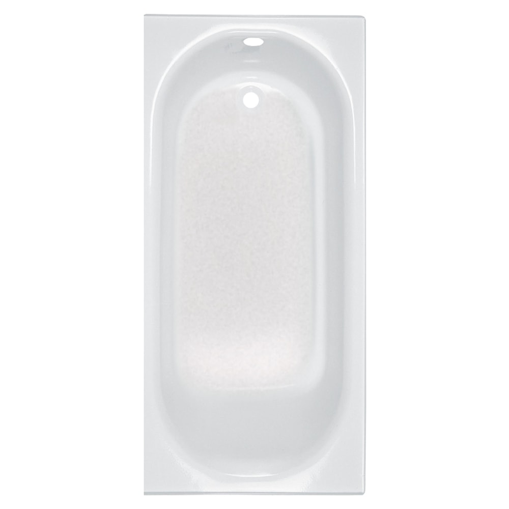 Princeton® Americast® 60 x 30-Inch Integral Apron Bathtub Above Floor Rough with Left-Hand Outlet
