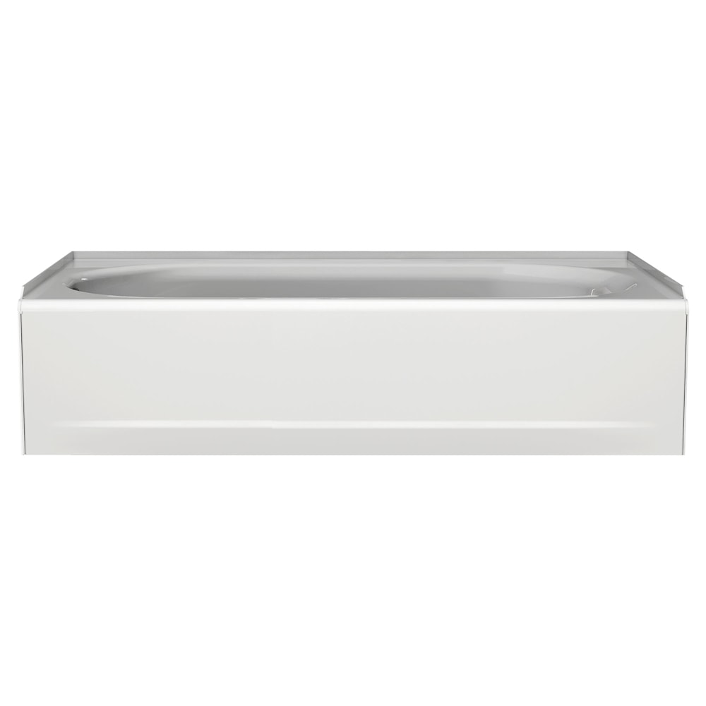 Princeton® Americast® 60 x 30-Inch Integral Apron Bathtub Above Floor Rough Left-Hand Outlet with Integral Drain