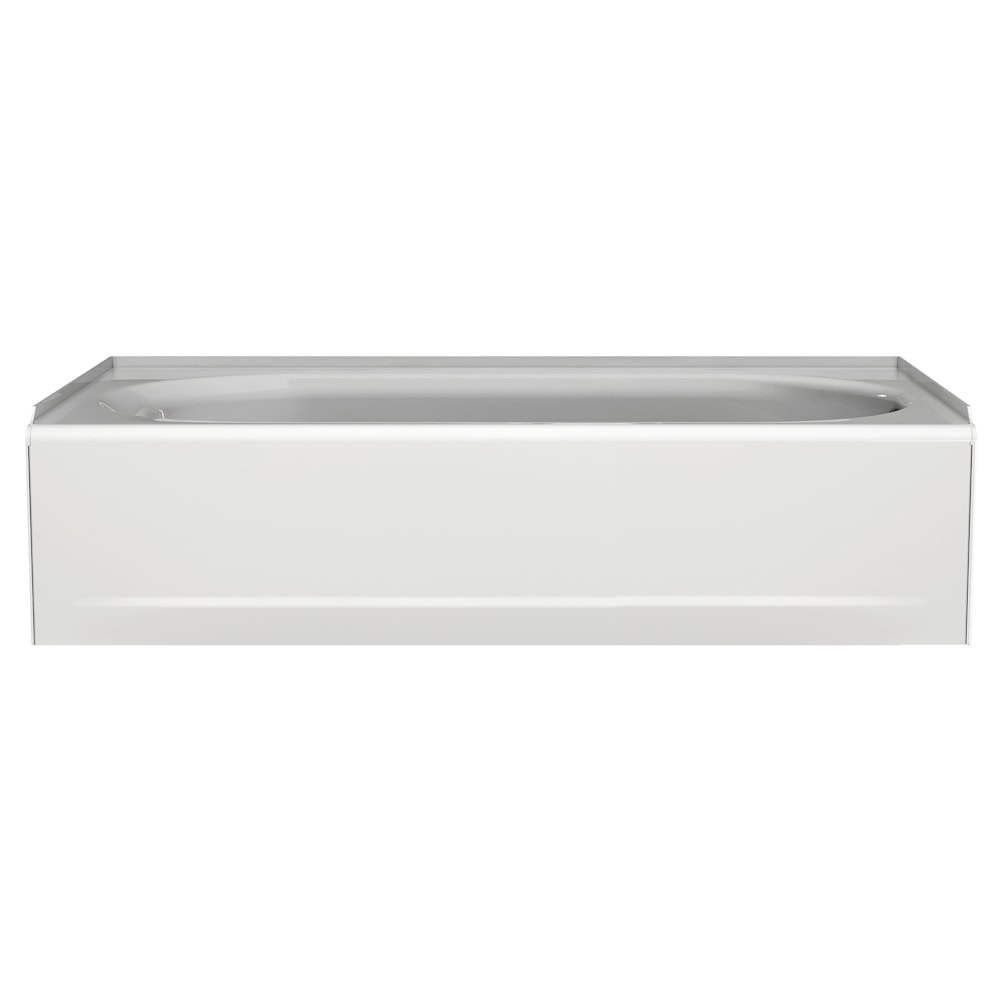 Princeton® Americast® 60 x 30-Inch Integral Apron Bathtub Above Floor Rough Right-Hand Outlet with Integral Drain