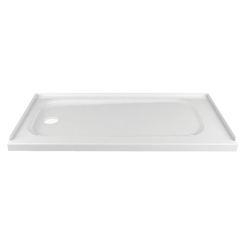 Passage 60x32-inch Low Threshold Shower Base - Left Hand Drain