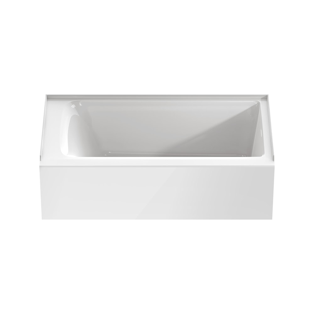 Aspirations 60 x 32-Inch Integral Apron Bathtub With Right-Hand Drain