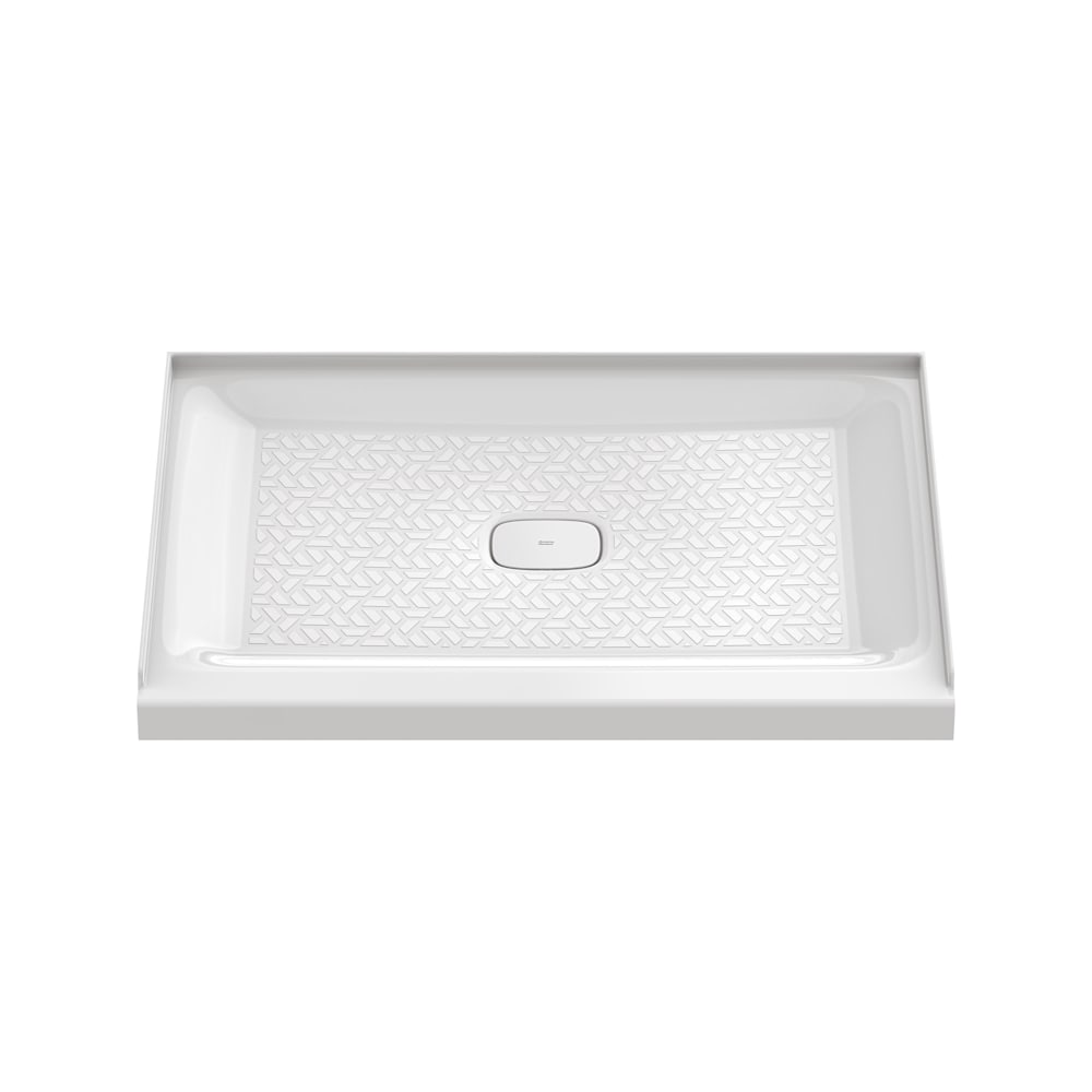 Aspirations 48 x 36-Inch Single Threshold Shower Base With Center Drain