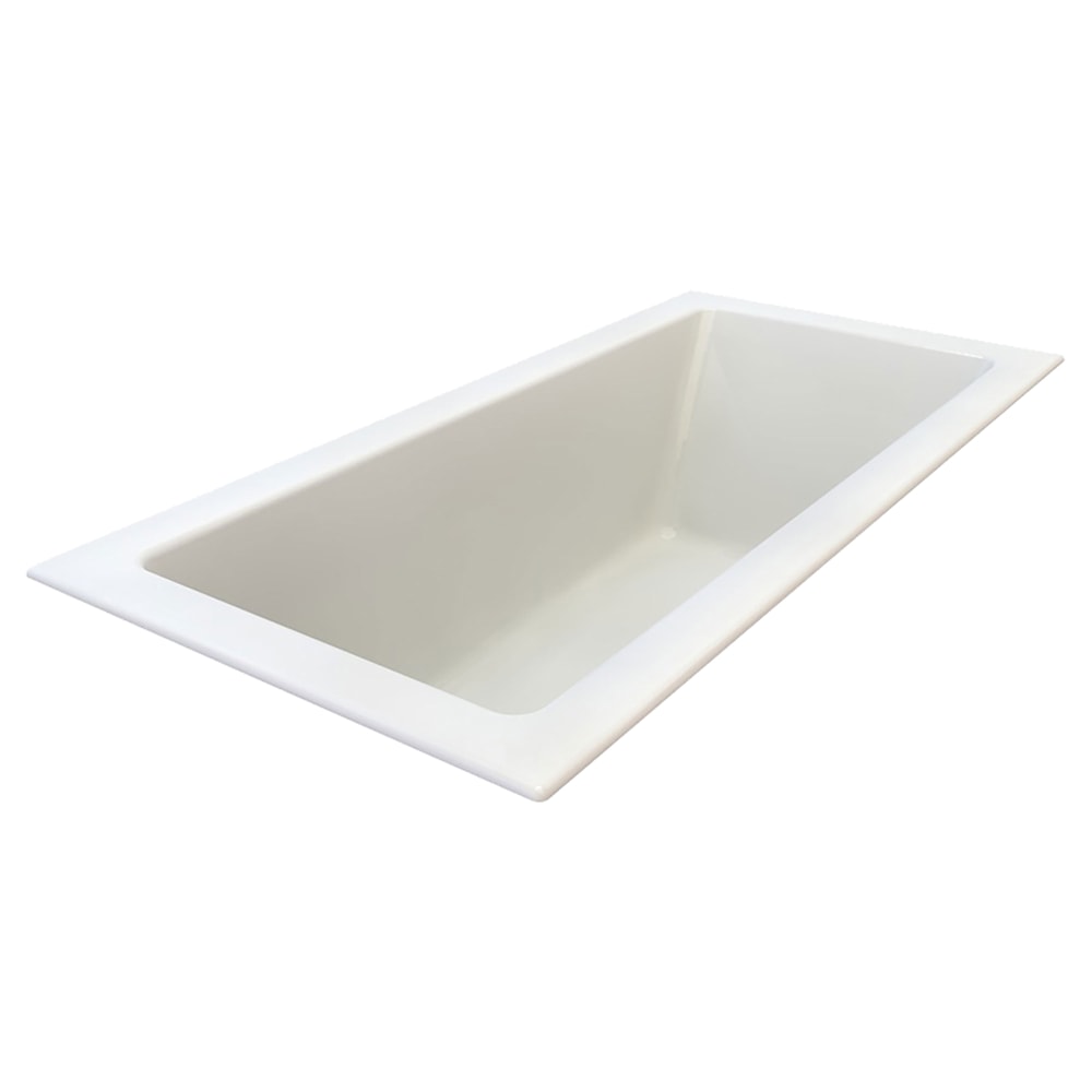 Studio® 72 x 36-Inch Drop-In Soaking Bathtub with Zero Edge