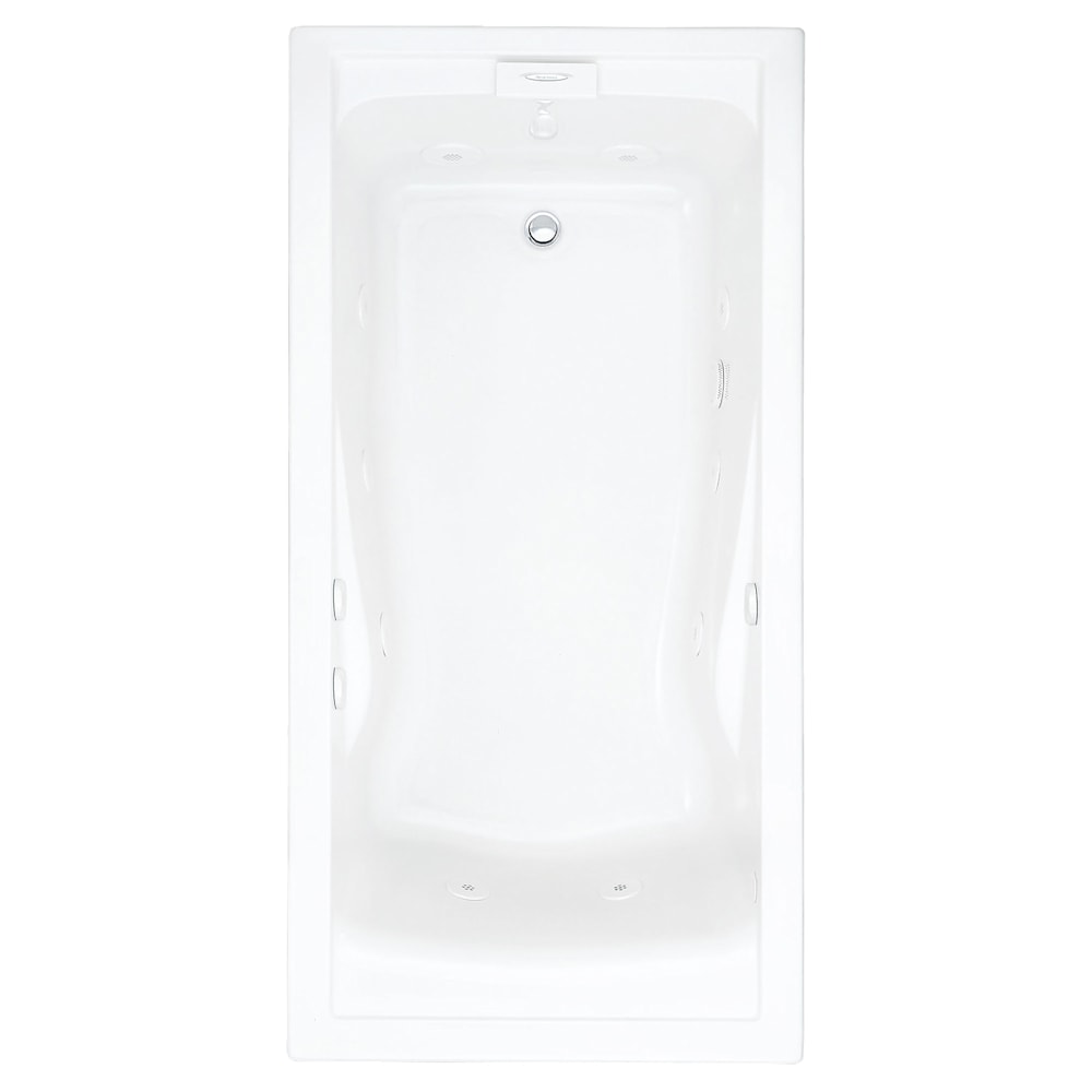 Evolution® 72 x 36-Inch Deep Soak® Drop-In Bathtub With EverClean® Hydromassage System