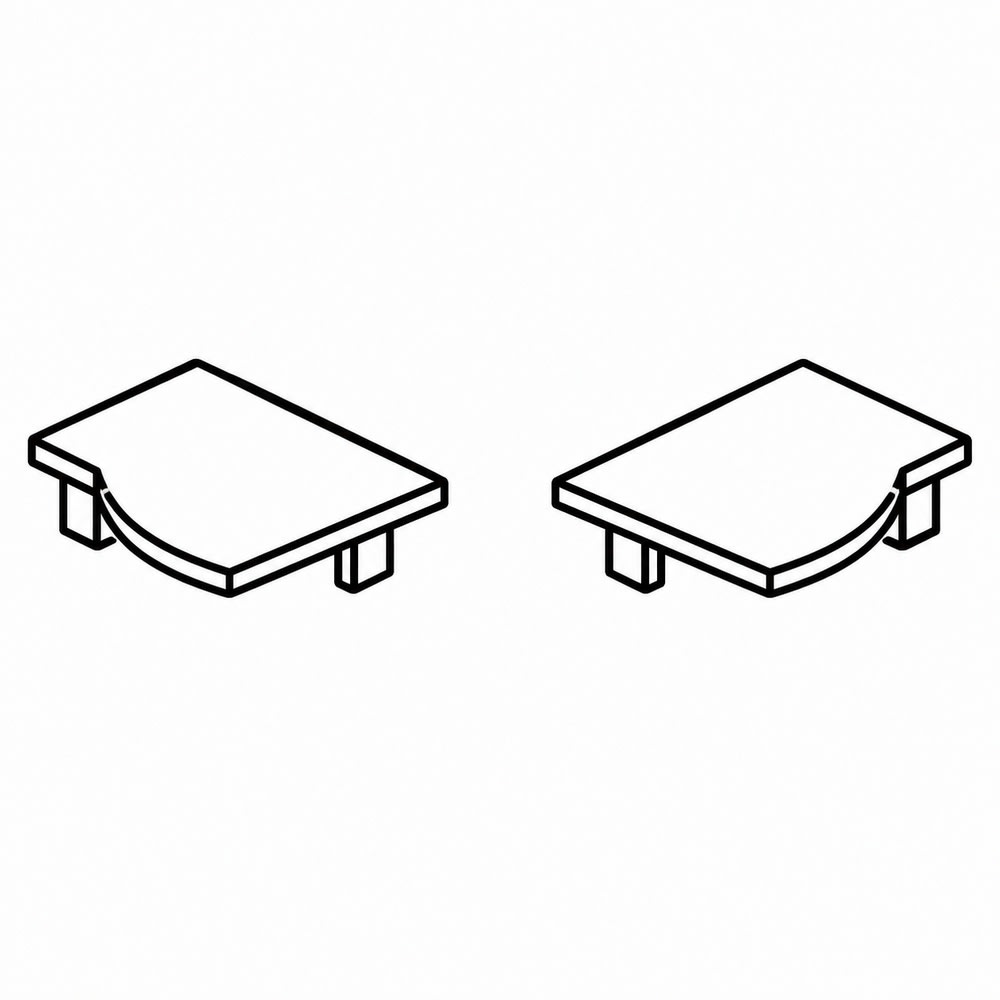 Door Post Cap(L&R)-Saver Bath Door - SIL
