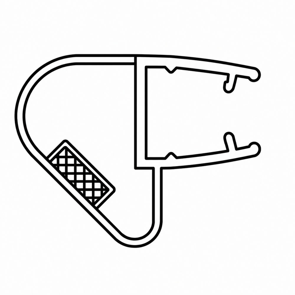 Magnetic Gasket-Saver Bath Door