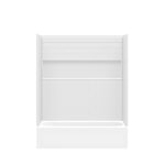 NexTile 6030 Direct-to-Stud Four-Piece Alcove Tub Wall Kit