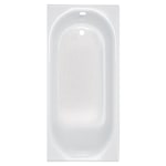 Princeton® Americast® 60 x 30-Inch Integral Apron Bathtub Above Floor Rough with Left-Hand Outlet