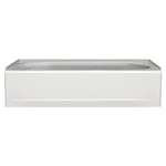 Princeton® Americast® 60 x 30-Inch Integral Apron Bathtub Above Floor Rough Right-Hand Outlet with Integral Drain