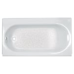 Princeton® Americast® 60 x 34-Inch Integral Apron Bathtub Left-Hand Outlet With Luxury Ledge
