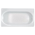 Princeton® Americast® 60 x 34-Inch Integral Apron Bathtub Right-Hand Outlet with Luxury Ledge