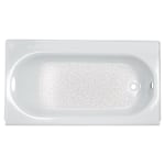 Princeton® Americast® 60 x 34-Inch Integral Apron Bathtub Above Floor Rough Right-Hand Outlet with Luxury Ledge