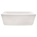 Townsend® 68 x 36-Inch Freestanding Bathtub Center Drain With Integrated Overflow