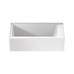 Aspirations 60 x 30-Inch Integral Apron Bathtub With Left-Hand Drain